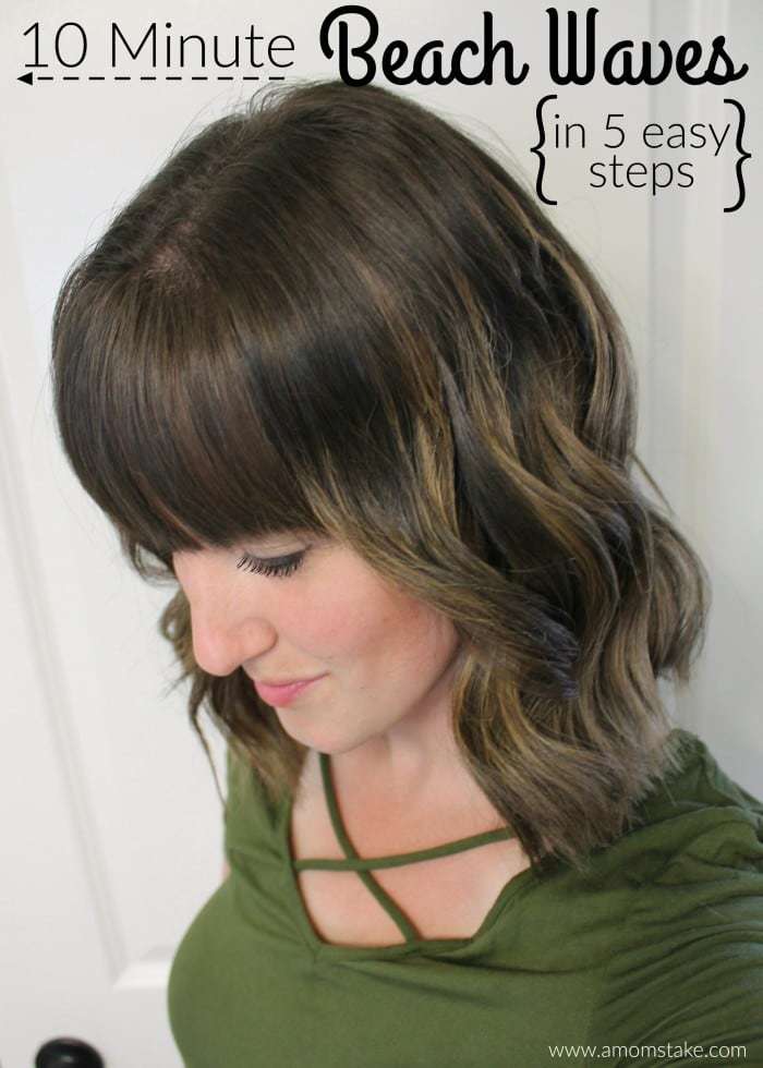 10 Minute Beach Waves Tutorial