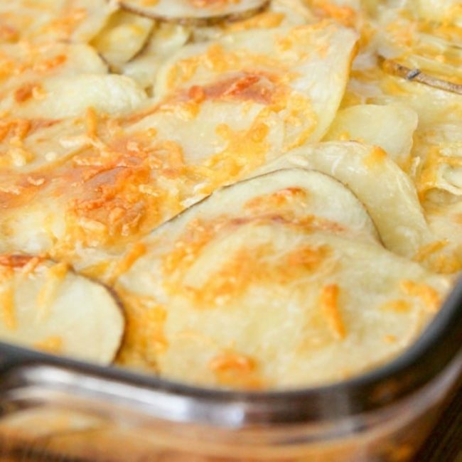 Easy Potatoes Au Gratin Potato Au Gratin sq