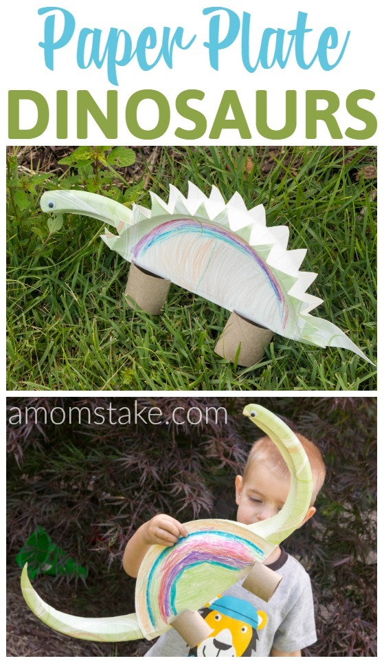 Paper plate crafts are so much fun, and cheap! We made paper plate dinosaur craft as part of our summer activities for kids! Everyone loves dinosaurs!