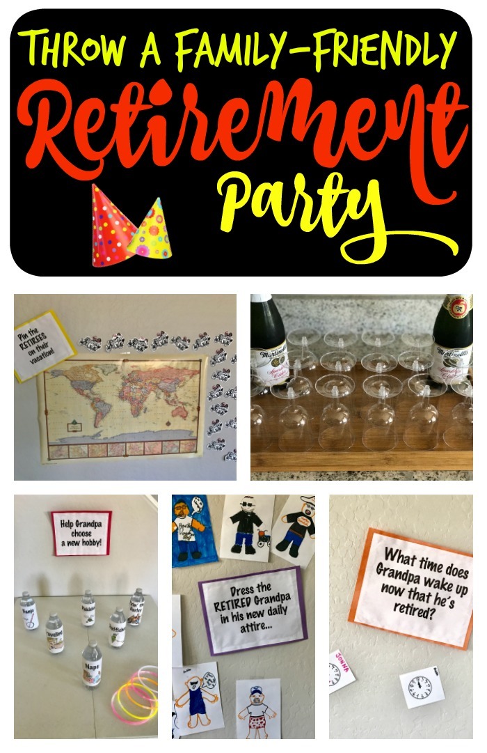Family-Friendly Retirement Party Games & Ideas - A Mom's Take