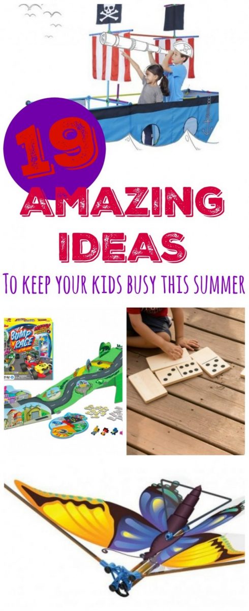 19 Amazing activities to keep your kids busy all summer long! #Ad