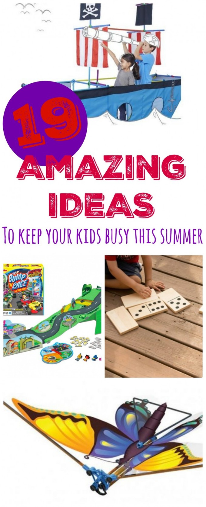 19 Amazing Ideas to Keep Kids Busy this Summer