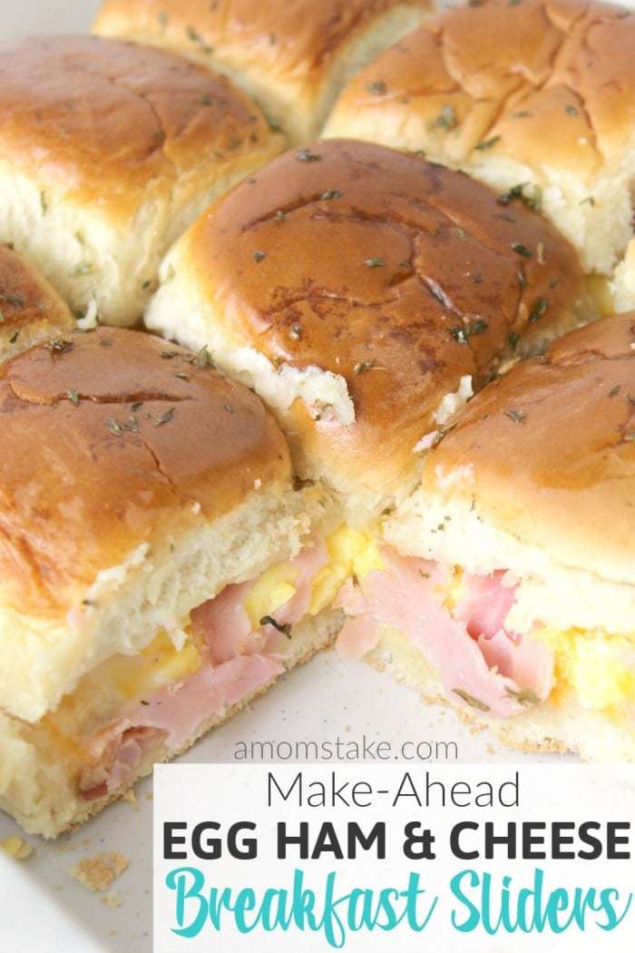 Ham Egg and Cheese Breakfast Sliders