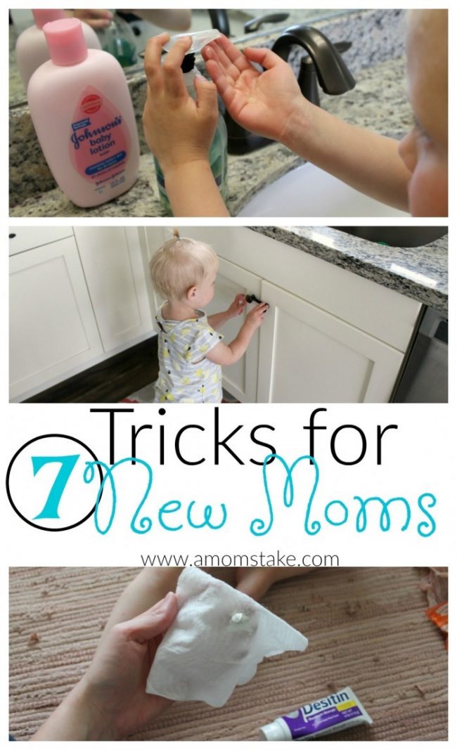7 Parenting Tricks for New Moms iHerb collage