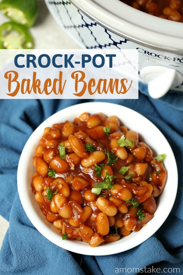 Crockpot Barbecue Baked Beans Recipe Crock pot Baked Beans