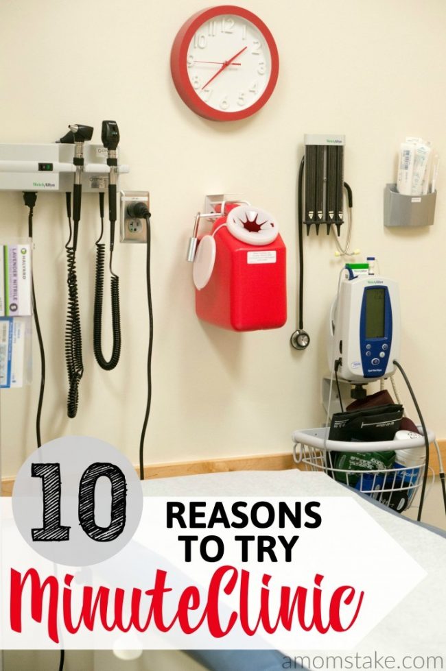 Top 10 reasons to give CVS MinuteClinic a try! Skip the long waits and terrible hours of a doctor's office visit. #ad