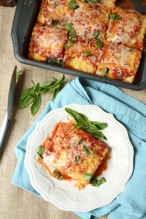 Easy Lasagna Rolls Recipe - A Mom's Take