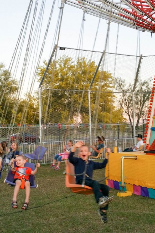 family fun night to a carnival