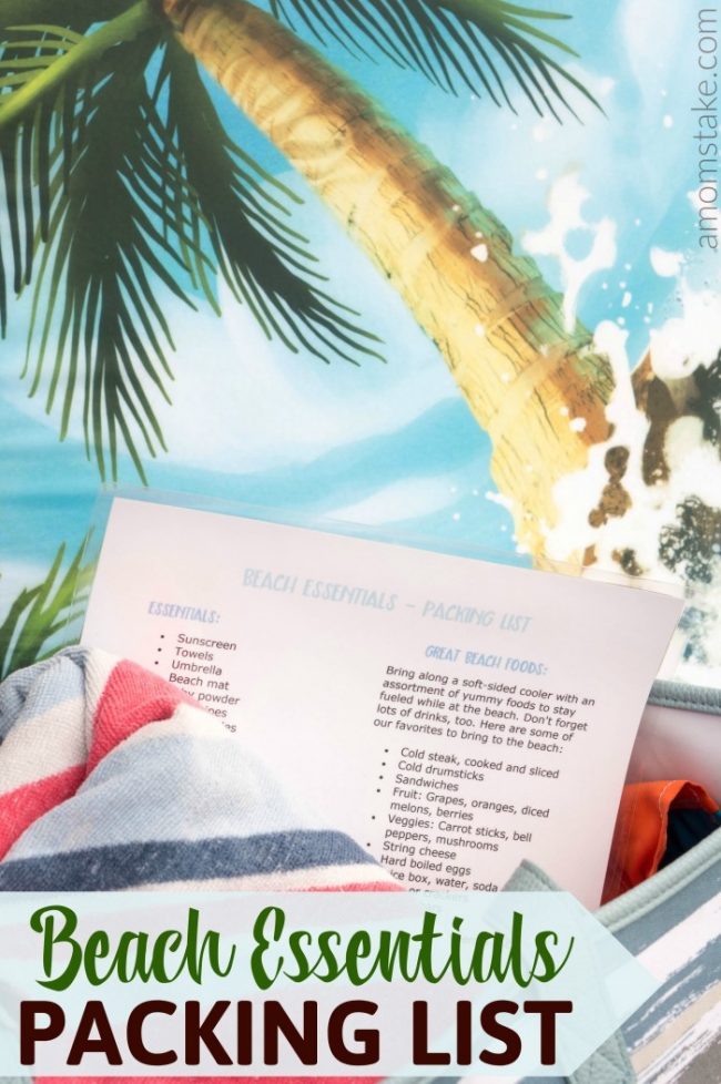 The ultimate guide to get you ready for the beach! What to pack checklist to make your packing go quick and easy plus awesome tips to help you get your car organized and make beach clean-up easier!