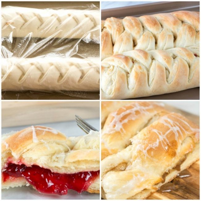 Butter Braid Pastries and Almond Glaze Recipe Braided Pastries 1