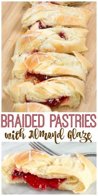 Butter Braid Pastries and Almond Glaze Recipe - A Mom's Take