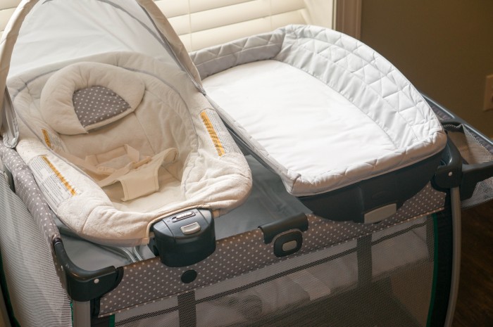 using pack and play as bassinet