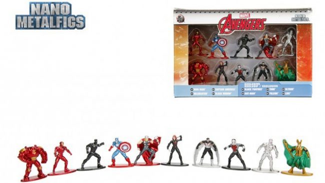 Hottest Toys & Gifts for Boys this Christmas NanoMetalfigs Marvel Avengers 10Pack 01 e1513629472239