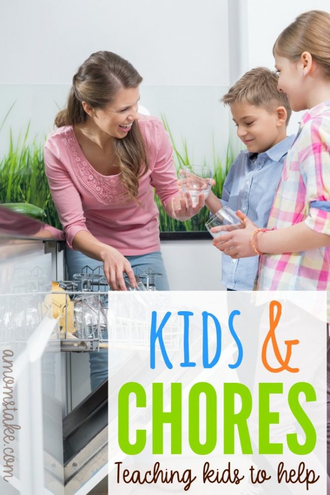 Kids & Chores Teaching kids to help