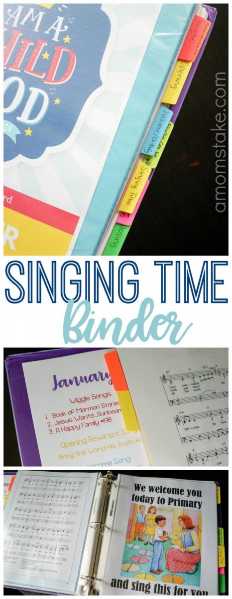 I can't gush enough about how organized this Primary Singing Time binder has made me! No more scrambling Sunday morning, this covers everything, no Children's Songbook required! A great resource for an LDS Primary Chorister / Music Leader #LDS #Mormon #ImaMormon #Primary #SingingTime #SharingTime #MusicLeader #PrimaryChorister #Organized #Primary #IAmaChildofGod