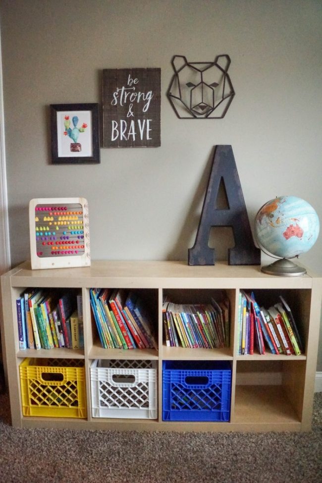 organized kids room