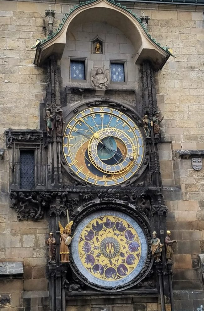 prague clock town