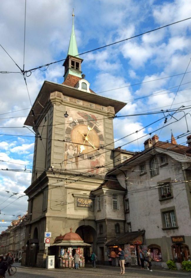 bern switzerland clock tower