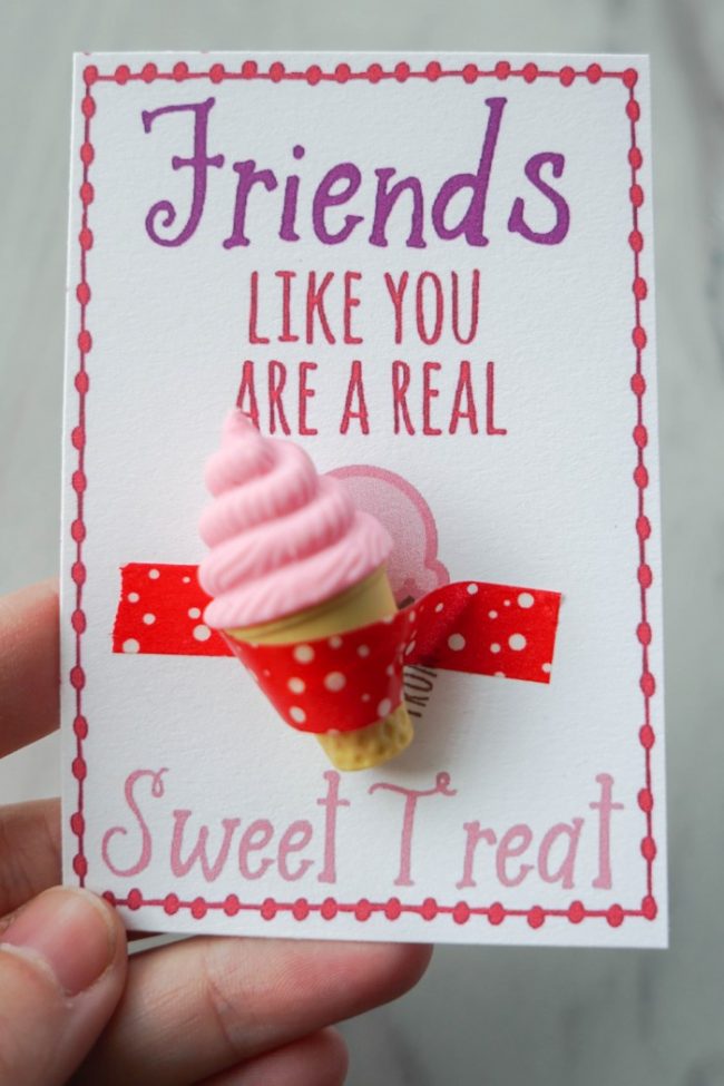 Friends Like You - Eraser Valentines Sweet Treat Valentine 04592 2