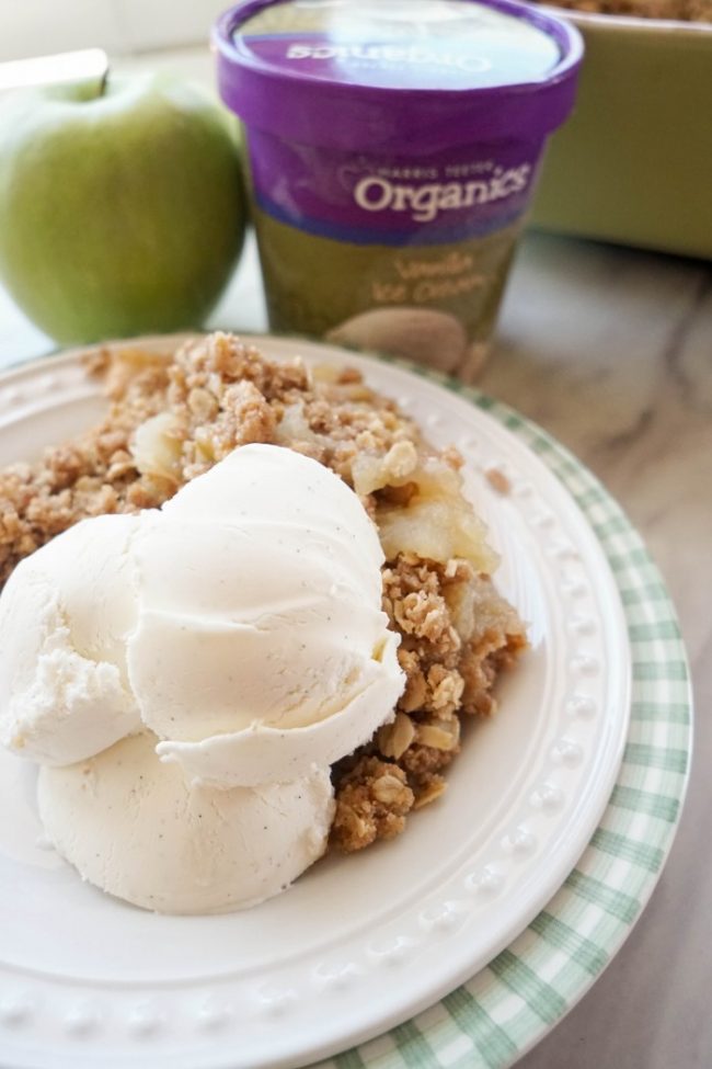 homemade apple crumble recipe