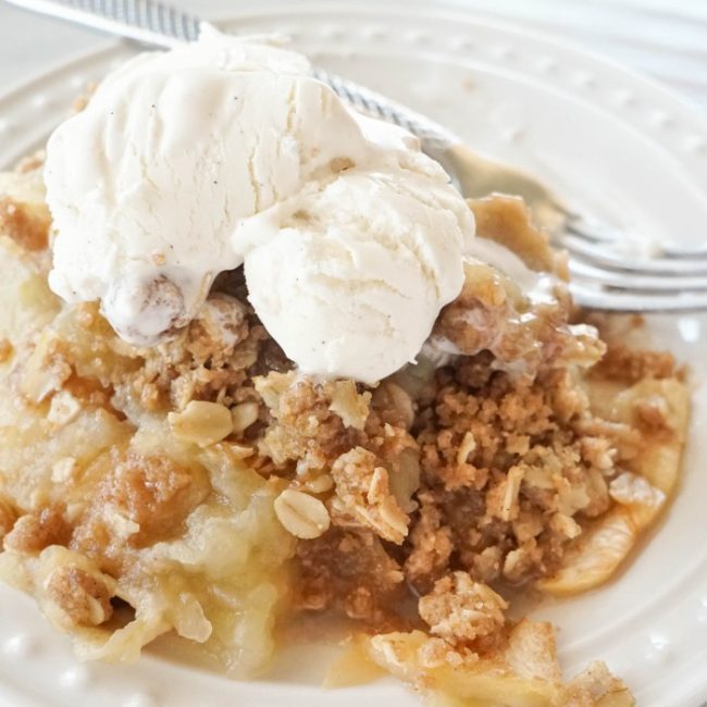 apple crumble recipe