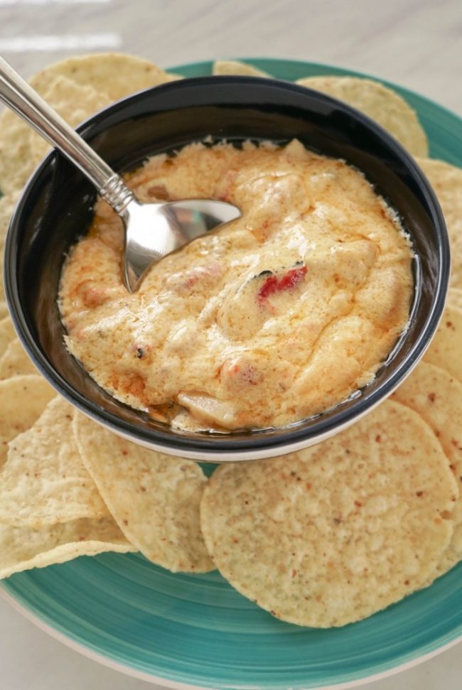 pepper jack white cheese dip appetizer