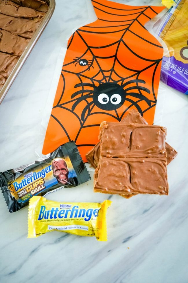 No-Bake Butterfinger Cookie Bars