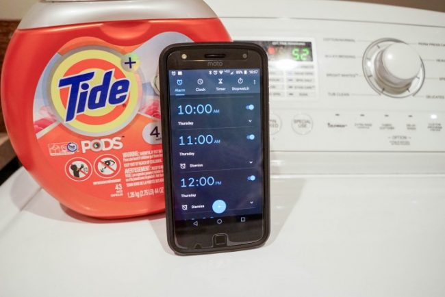 speed up laundry routine