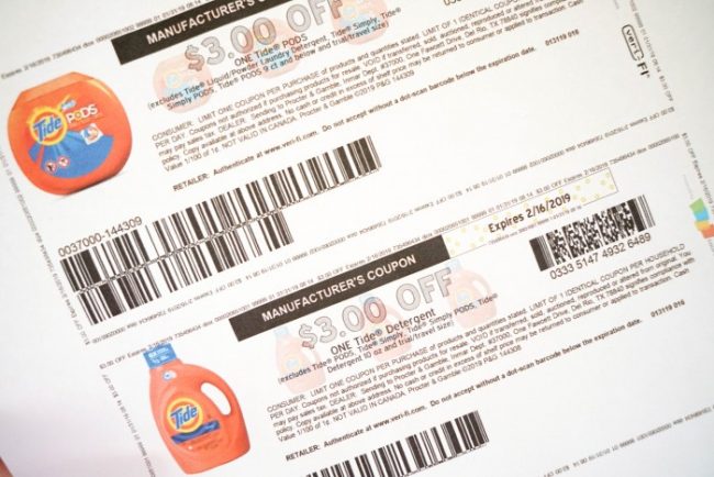 tide coupon February 2019