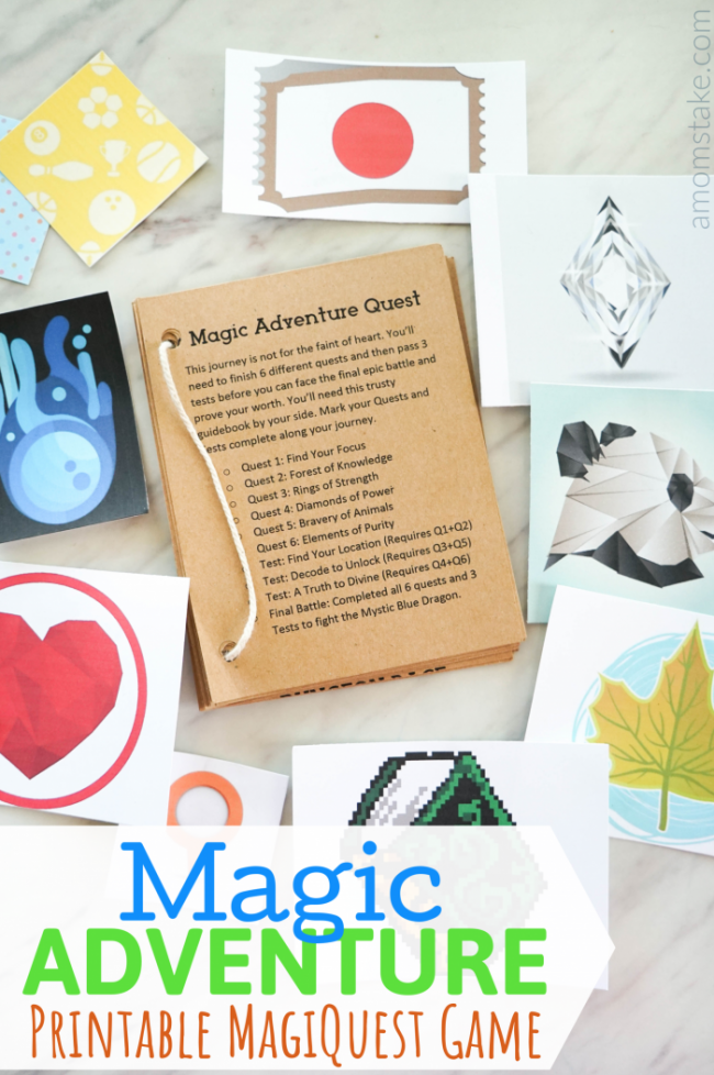Magic Adventure Printable MagiQuest Game