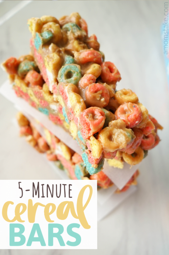 Baby Shark 5-Min Cereal Bars Recipe 5 Minute Cereal Bars