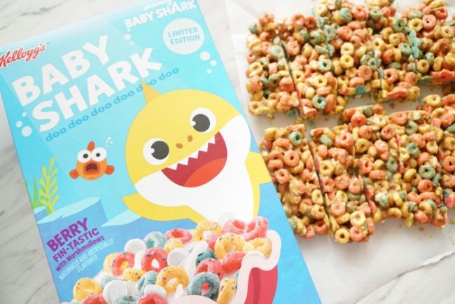 Baby Shark 5-Min Cereal Bars Recipe Baby Shark 07025