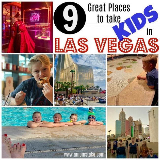 Kid friendly places to visit in Las Vegas #AD