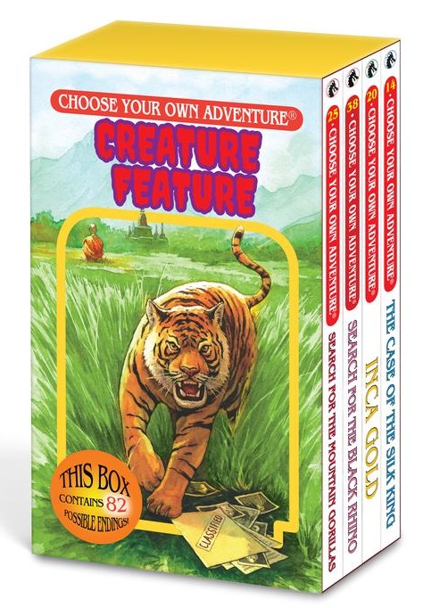Holiday Gifts for Boys of All Ages choose your own adventure books