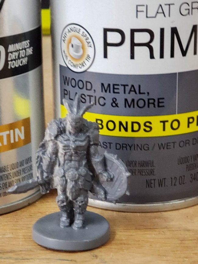 How to: Painting Gloomhaven Miniatures Using $1 Paints! Gloomhaven Miniatures Priming