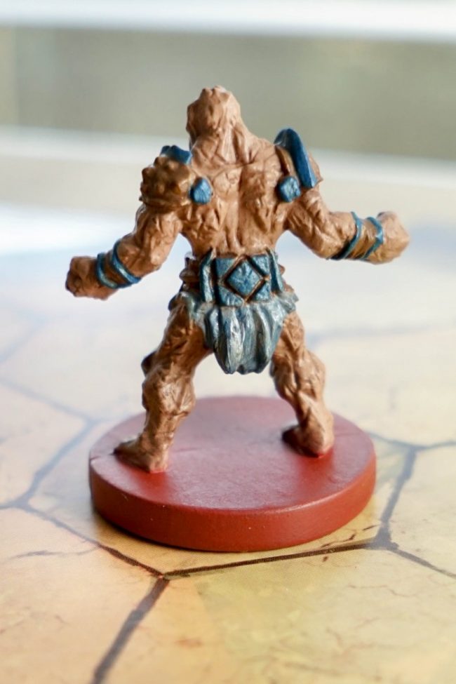 How to: Painting Gloomhaven Miniatures Using $1 Paints! Gloomhaven Painted Cragheart 1