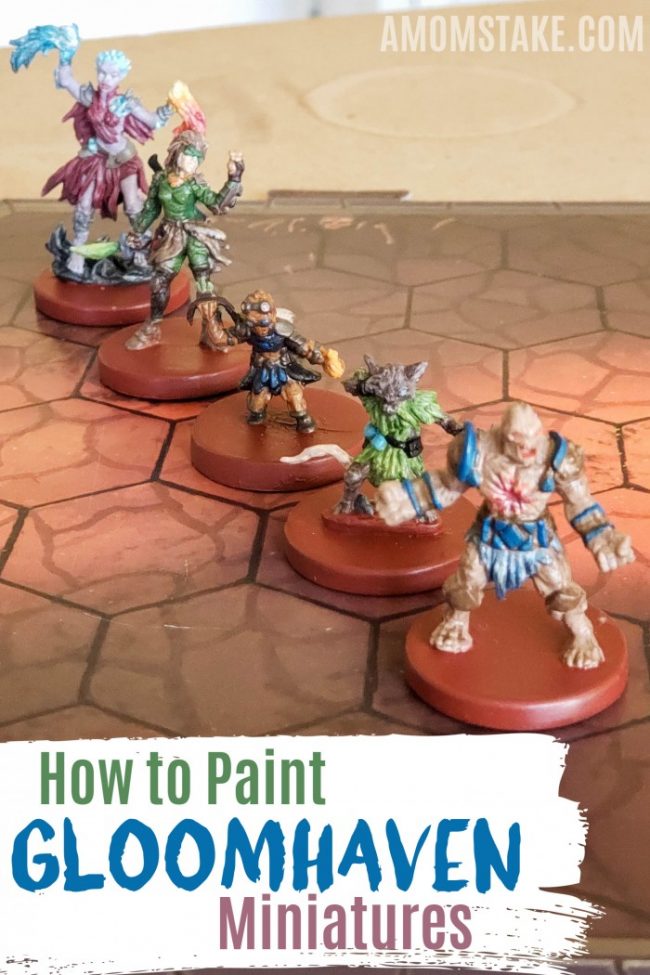 How to: Painting Gloomhaven Miniatures Using $1 Paints! Painting Gloomhaven Miniatures 1