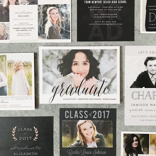 How to Customize Your Graduation Announcements 2017Grad15