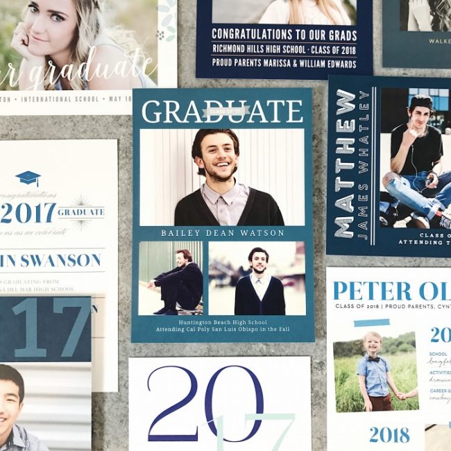 How to Customize Your Graduation Announcements 2017Grad22
