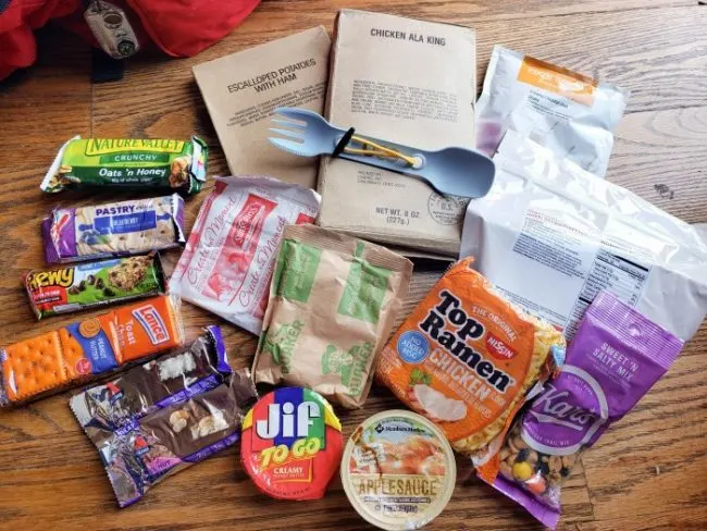 72 Hour Kits: The Complete Bug Out Bag List 4 72 hour kit food ideas