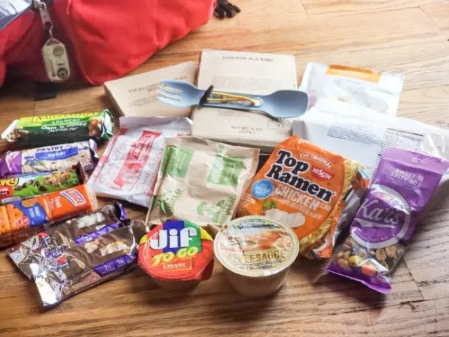 72 Hour Kits: The Complete Bug Out Bag List 5 food ideas to pack in your 72 hour kit