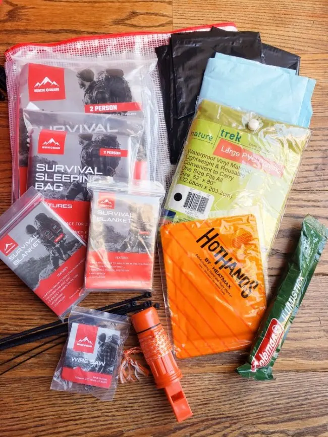 72 Hour Kits: The Complete Bug Out Bag List 16 emergency shelter options for a 72 hour kit