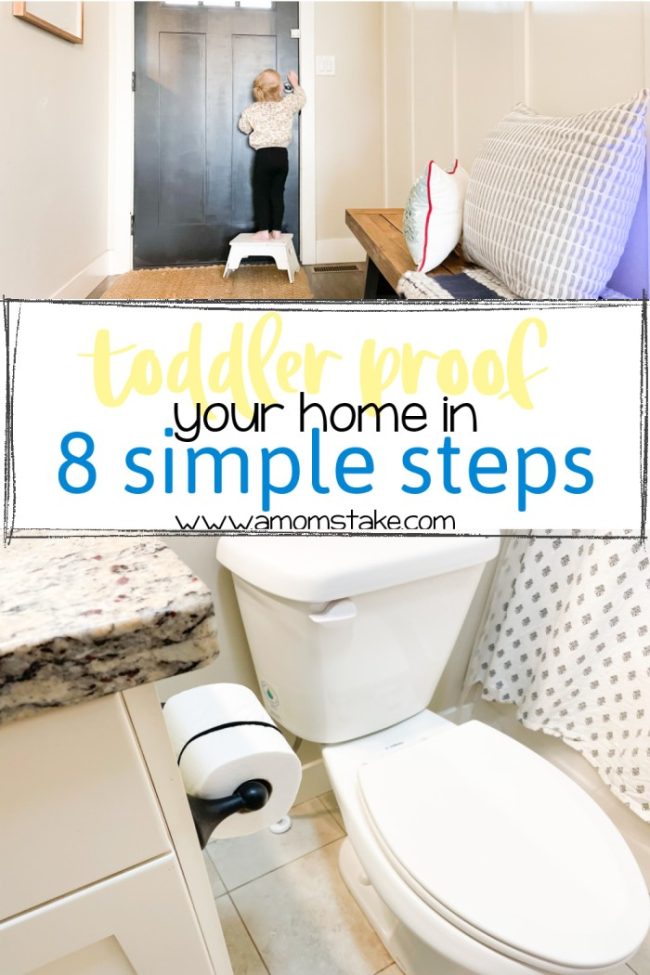 Childproofing Your Home in 8 Simple Steps DG Collage 1