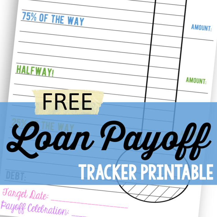 When to Refinance Your Loans + Debt Payoff Tracker Printable