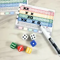 How to Play Qwixx game rules and 10 fun Qwixx variations to try to mix up the play style! Your family will love this fun and fast paced dice game that has lots of replayability.
