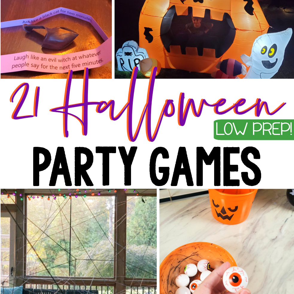 21 Halloween Party Game Ideas & Printable Checklist A Mom's Take
