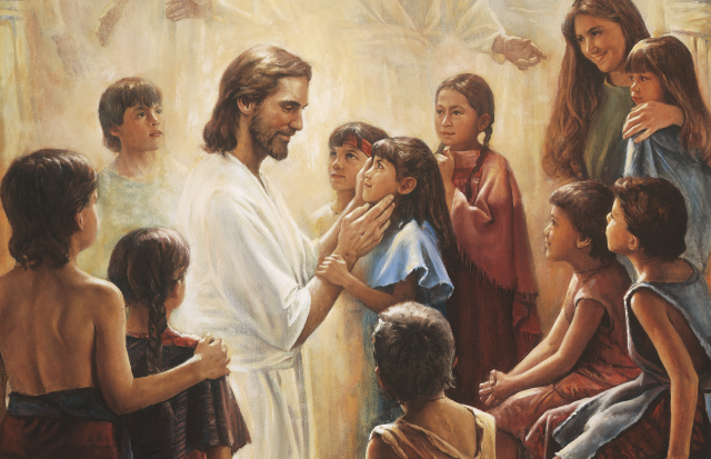 Charity: The Pure Love of Christ (LDS Talk) christ nephites art lds