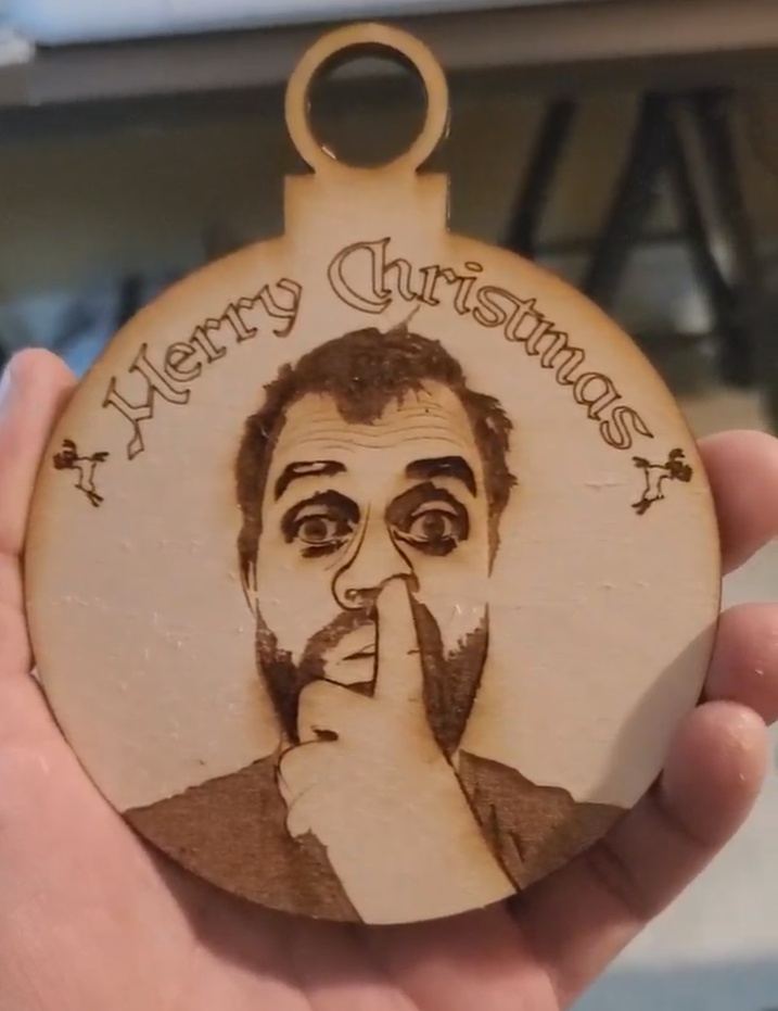 Getting Started with Glowforge & 10 First Project Ideas! ornament